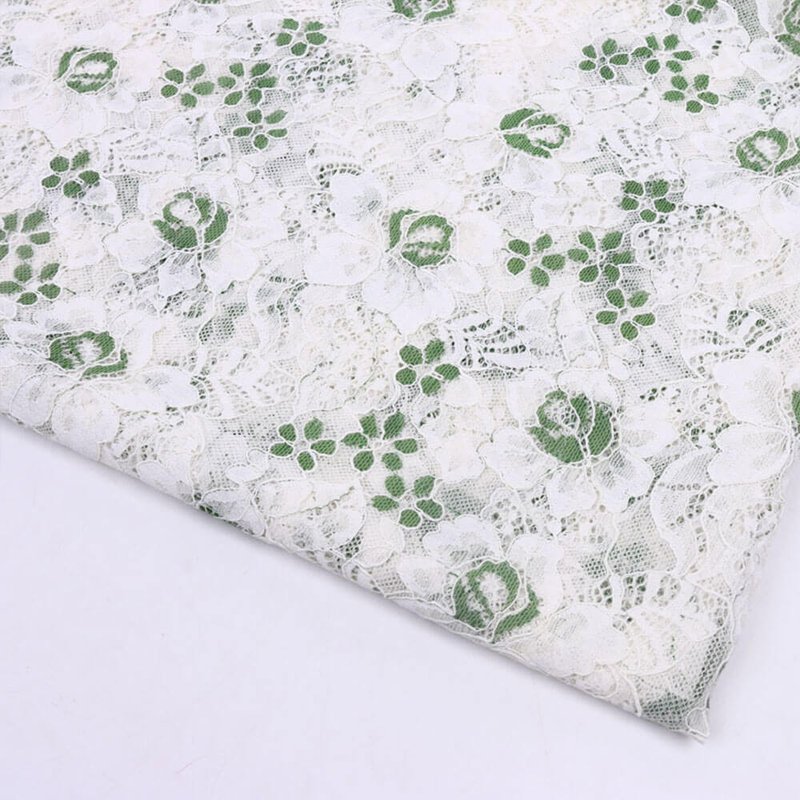 Lace Fabric Dress Cutwork Polyester for Women's Wear Wholesale Supplie 12